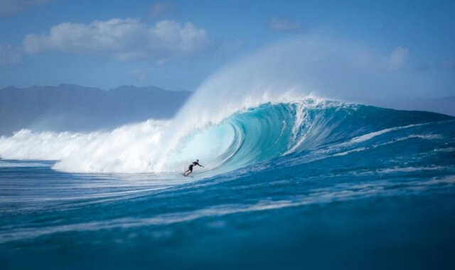 Surfing. Pulling into the Barrel Surfing. Pulling into the Barrel