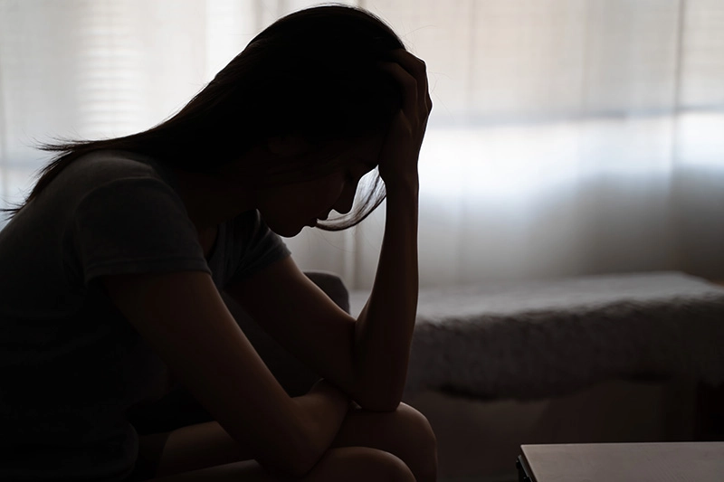 A woman struggles with heroin addiction.