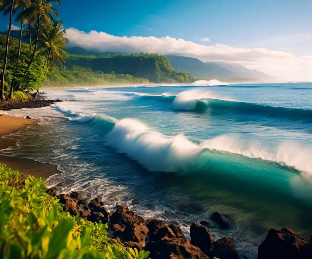 Paradise beach in hawaii - Maui Recovery